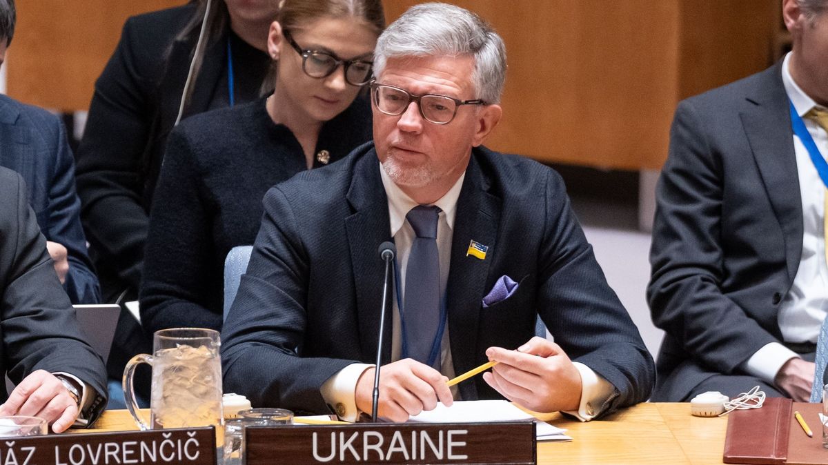 Nejsme na trhu, Ukrajinu nedostanete, prohlásil Melnyk v OSN